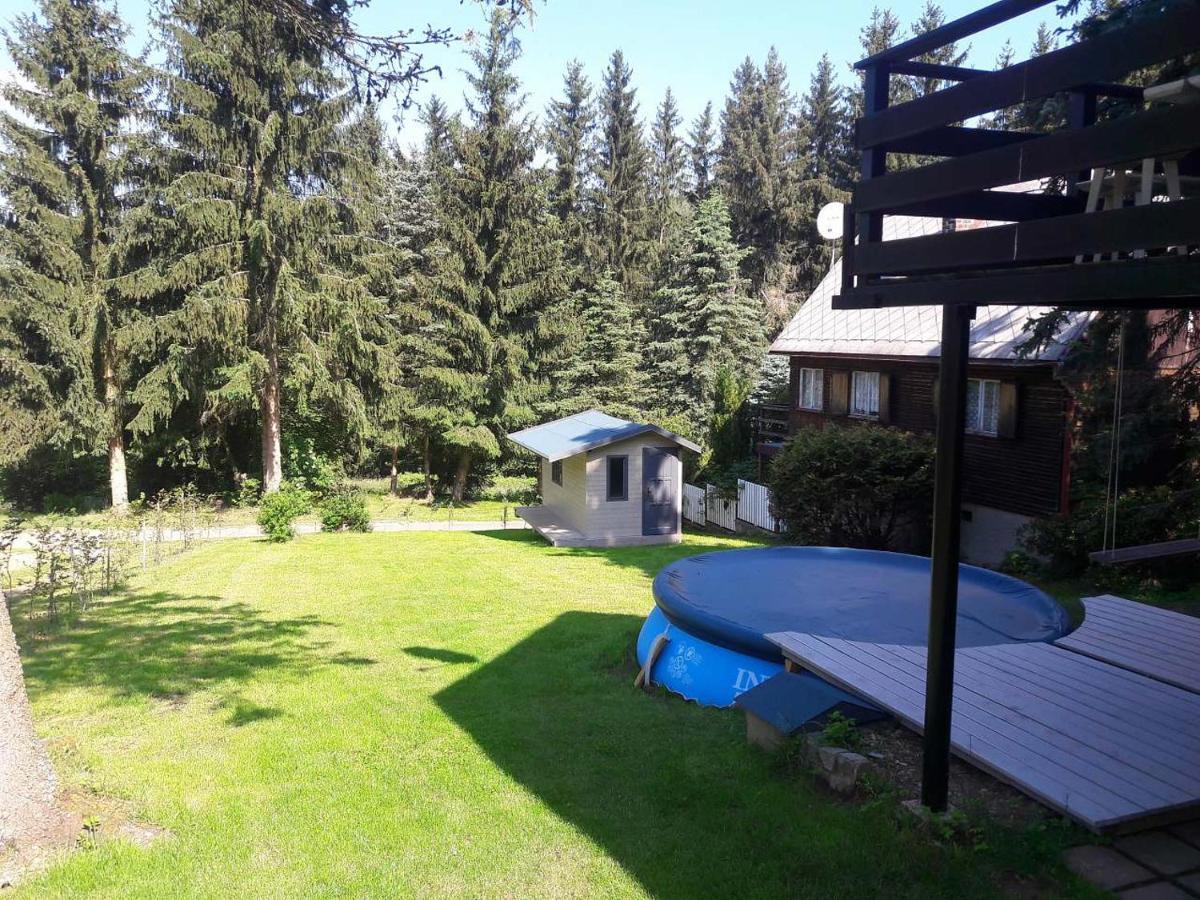 Chata 100 Český Jiřetín Buitenkant foto